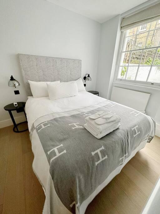 Londwell, Luxe And Leaves, Chelsea Flat With Private Garden Apartman London Kültér fotó